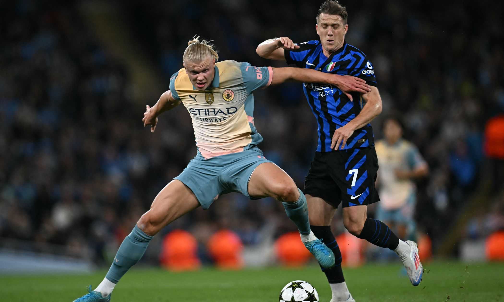 Un'ottima Inter frena il City: 0-0 a Manchester e testa al derby contro il Milan