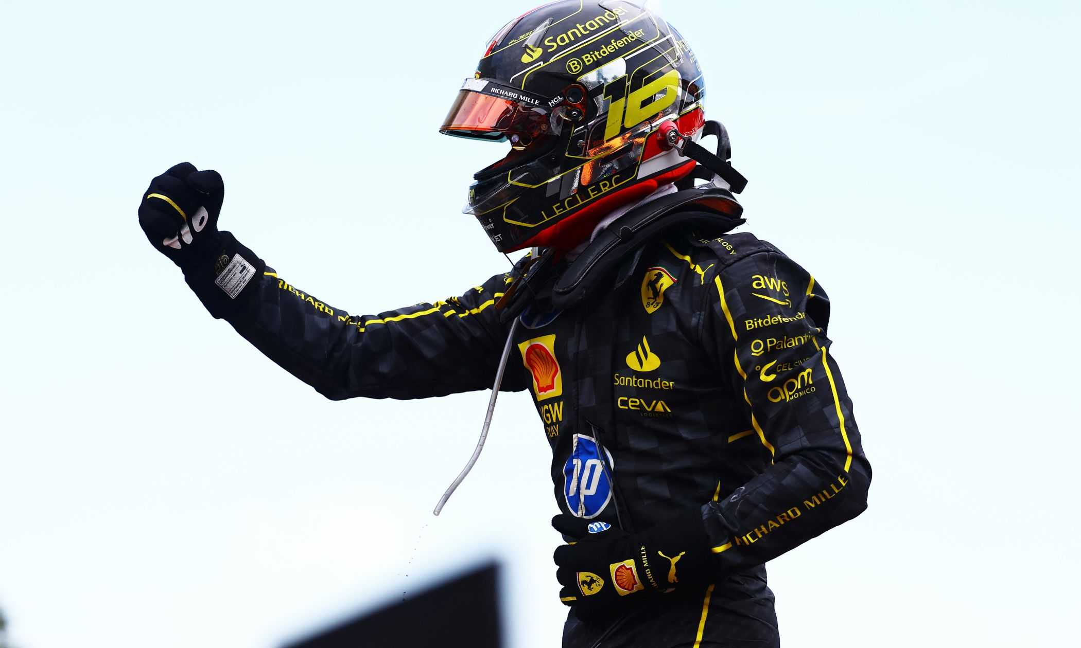 Formula 1, la Ferrari di Charles Leclerc vince il Gran Premio di Monza