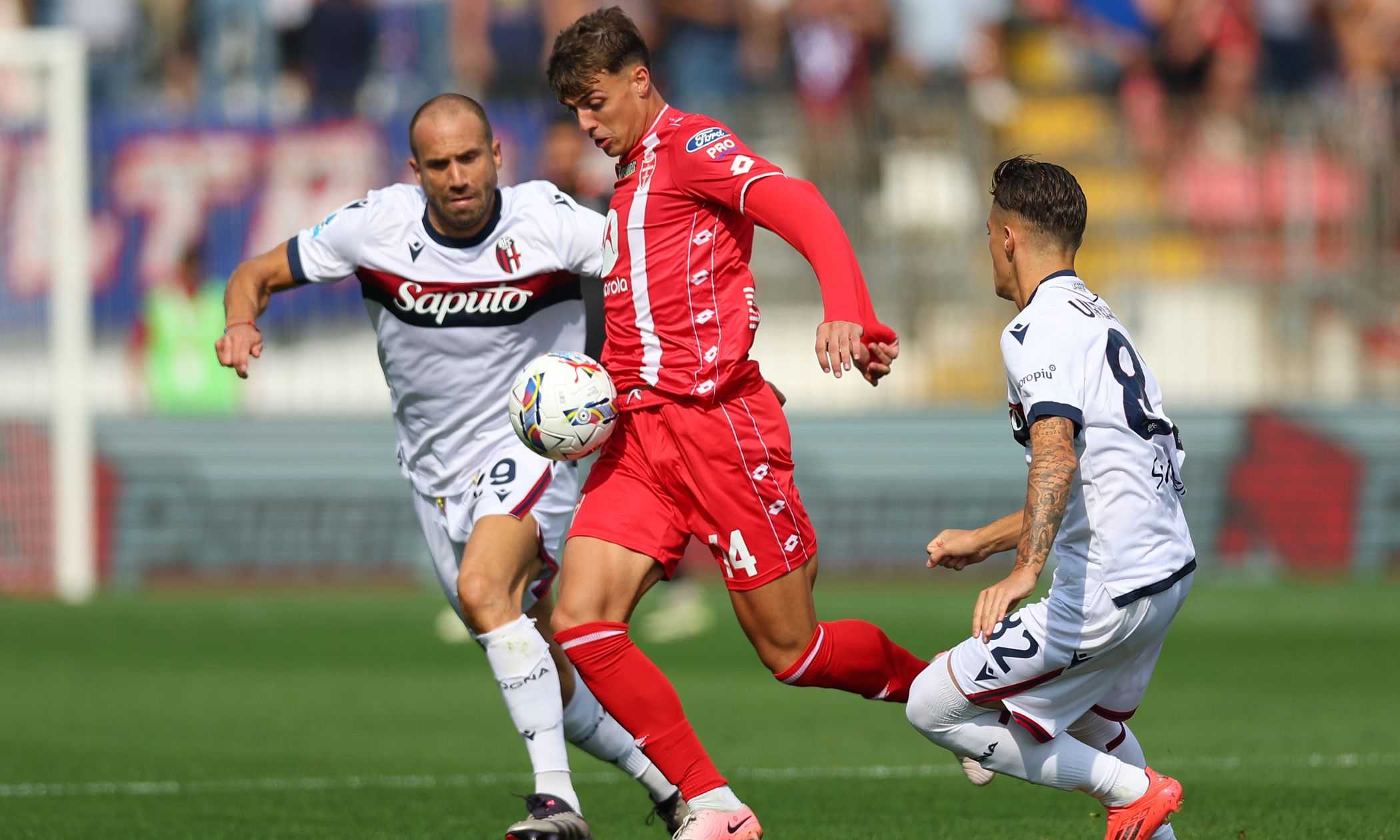 Monza-Bologna 1-2, il tabellino