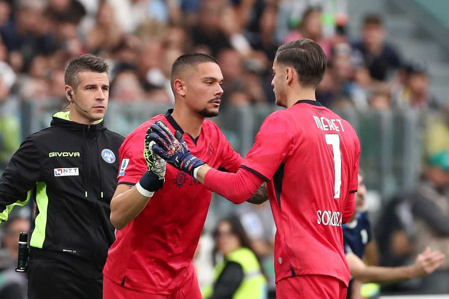 Infortunio Meret, quante e quali partite salta con il Napoli