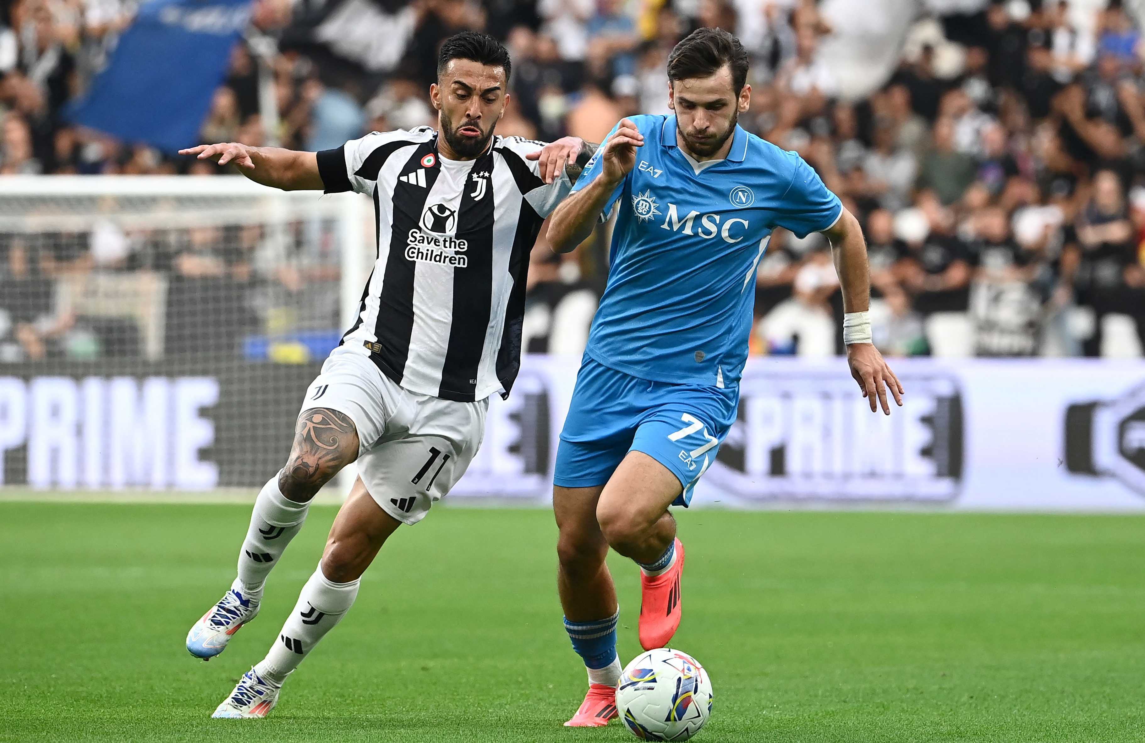 Juventus-Napoli 0-0 LIVE: Politano vicino al gol, fuori a sorpresa Vlahovic