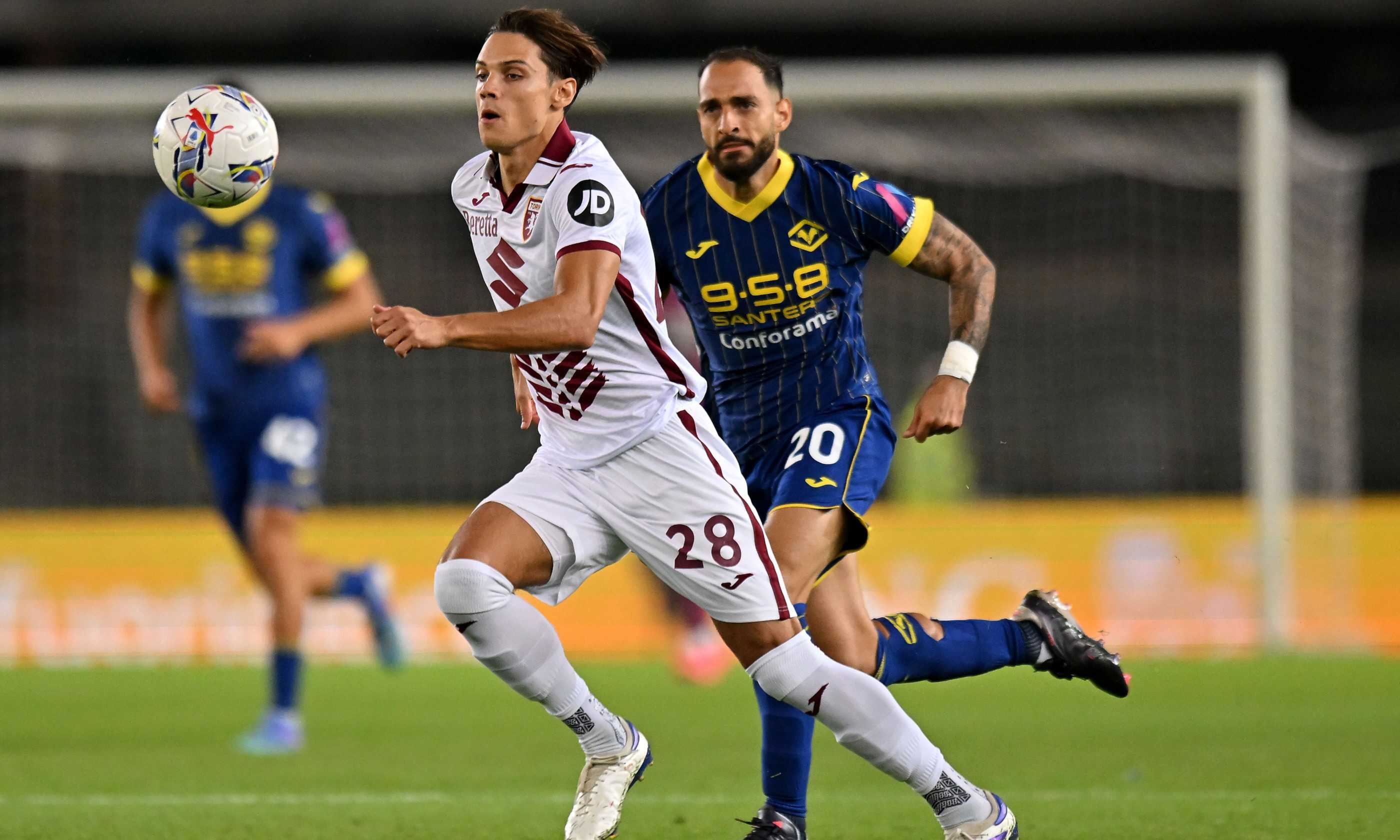 Verona-Torino​ sull'1-1 LIVE: espulso Dawidowicz, Sanabria sbaglia un rigore