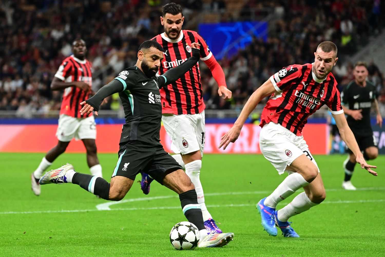 Milan-Liverpool 1-1 LIVE: Maignan esce a vuoto e Konaté risponde a Pulisic. Seconda traversa di Salah