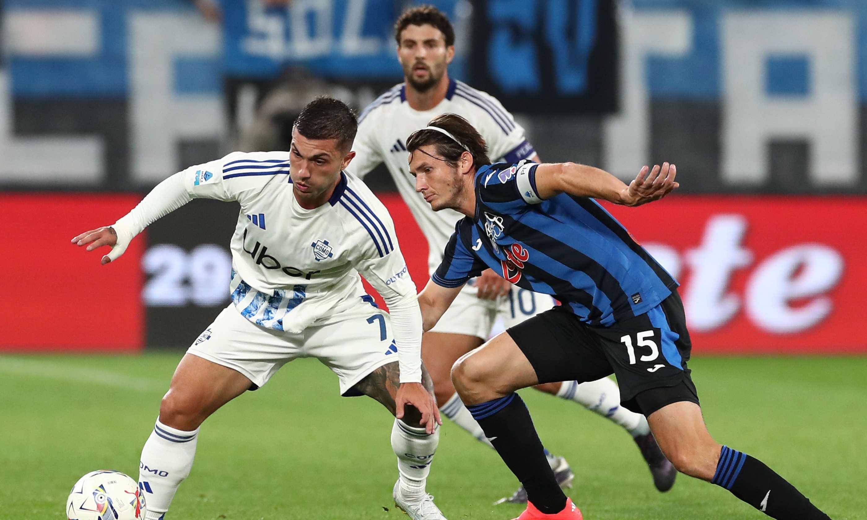 LIVE Atalanta-Como sull'1-3, che gol di Fadera! La classifica