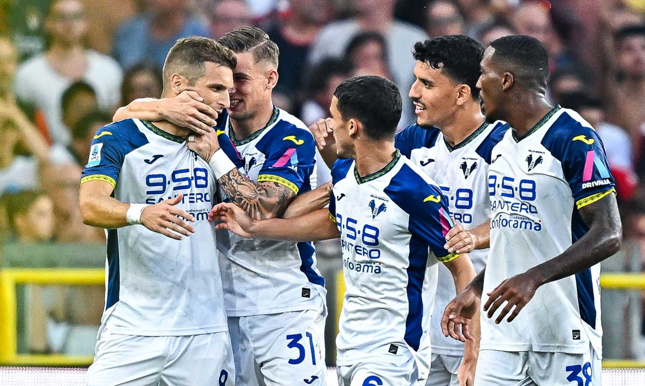 Il Verona sorprende il Genoa 0-2: Tchatchoua e Tengstedt decisivi, primo ko per Gilardino