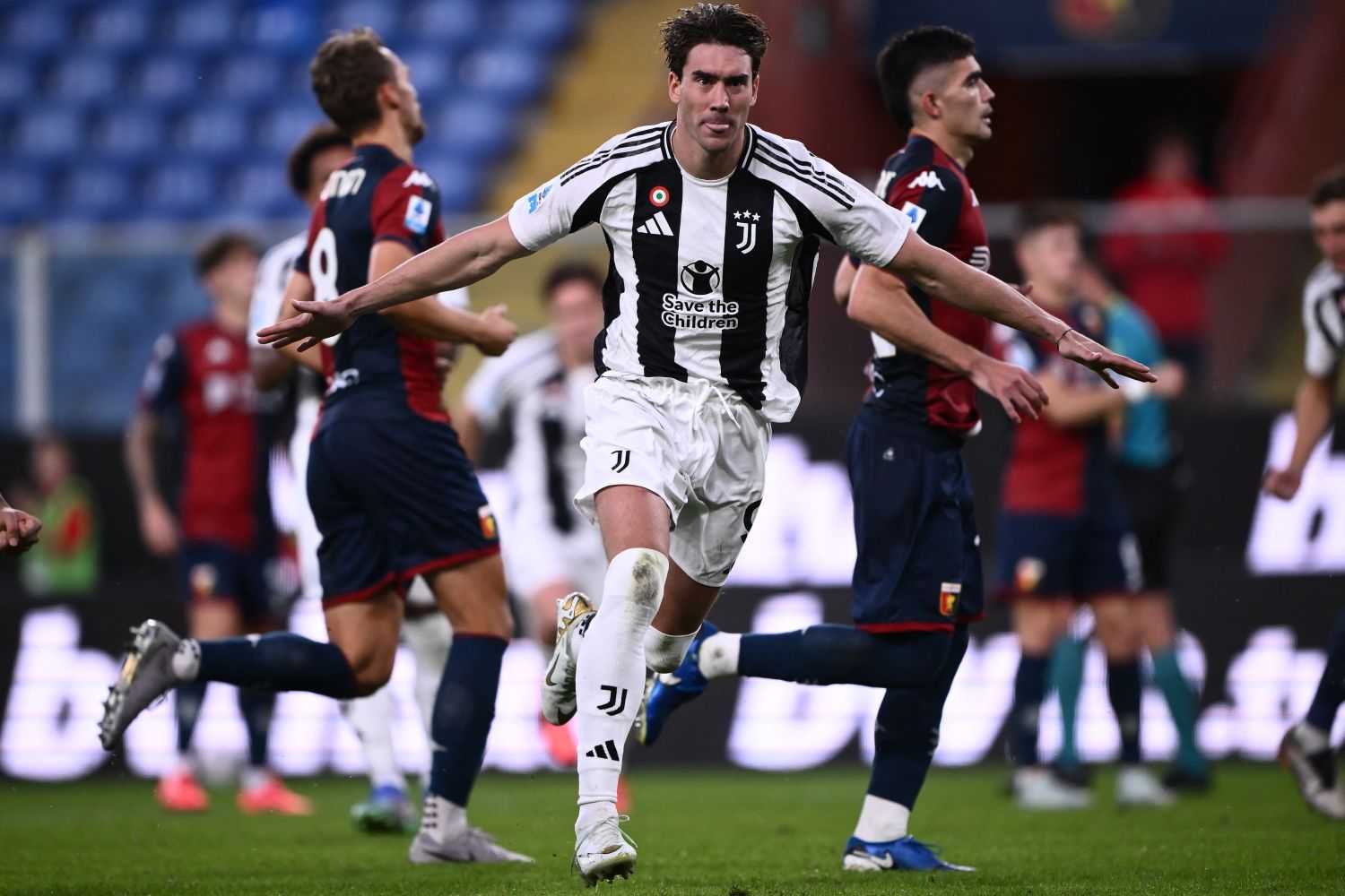 Genoa-Juventus 0-1 LIVE: ancora Vlahovic, stavolta di potenza per la doppietta