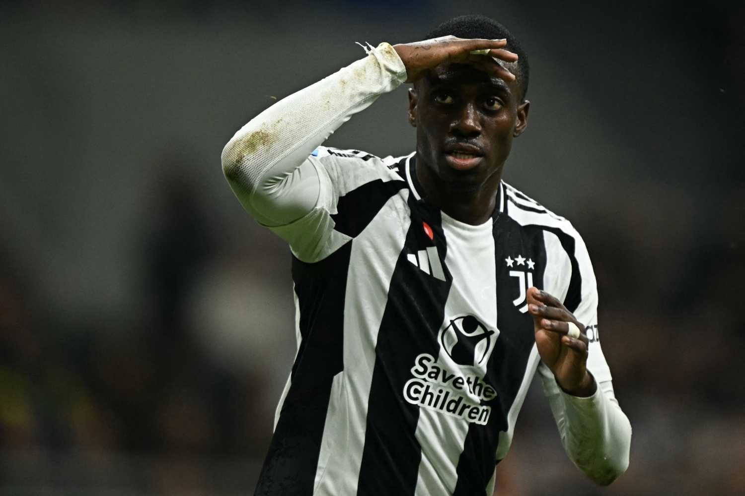 Juventus, lesione al bicipite femorale per Weah: obiettivo rientro per la Supercoppa contro il Milan