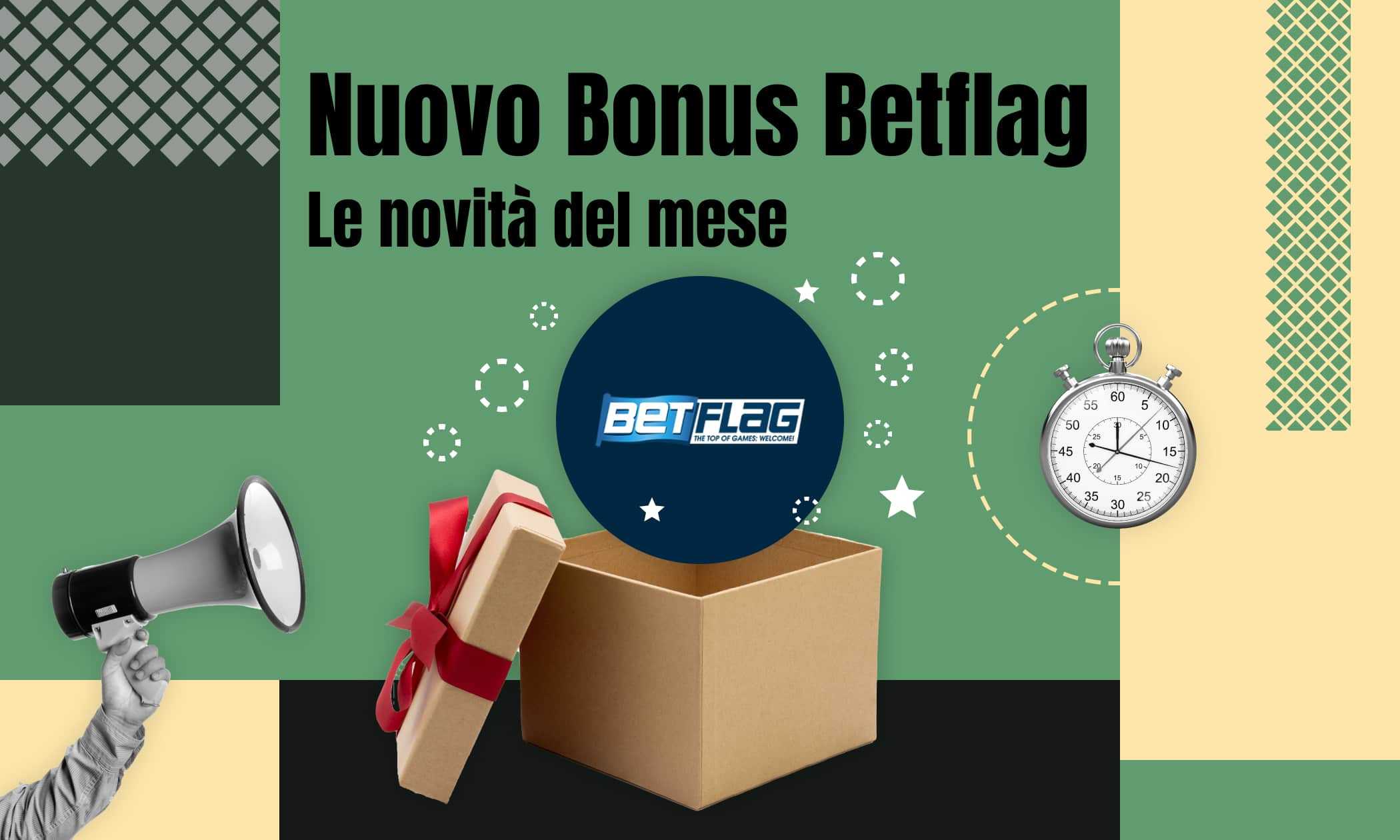 Il bonus Betflag si rinnova a Ottobre 2024: fino a 50€ gratis