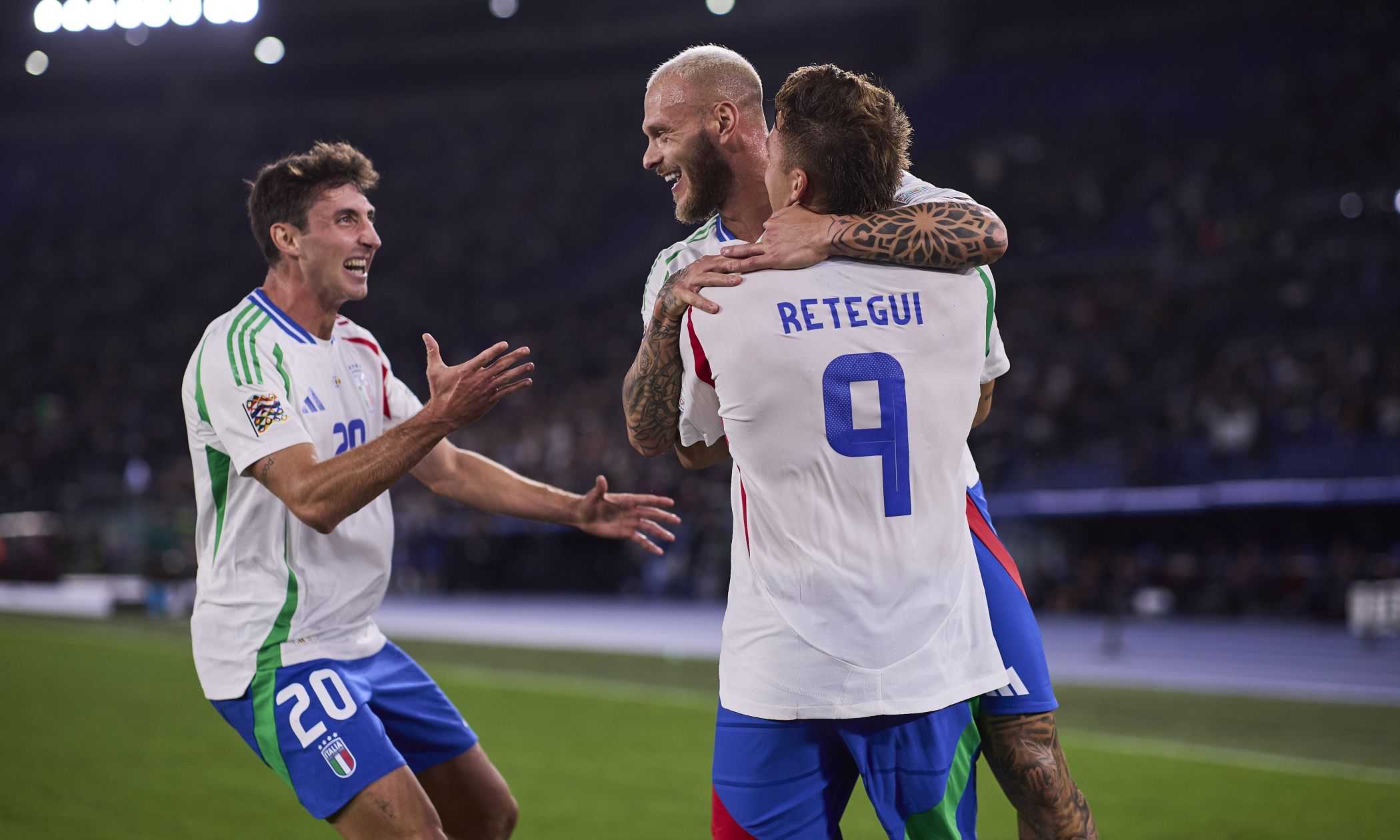 Italia-Belgio LIVE 2-1 al 45': Dimarco inventa, Cambiaso e Retegui in gol. Azzurri in 10, accorcia De Cuyper