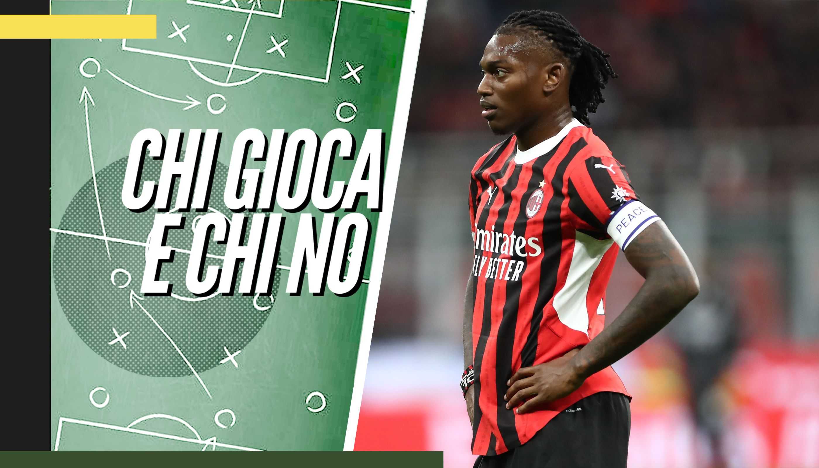 Chi gioca, chi no: Cambiaso, Gallo, Orsolini, Leao, Bijol, Neres, Maldini