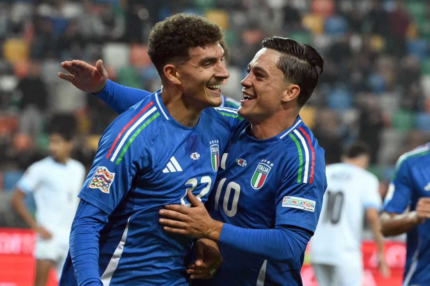 L'Italia torna a vincere: 4-1 a Israele e Spalletti resta in vetta al girone in Nations League