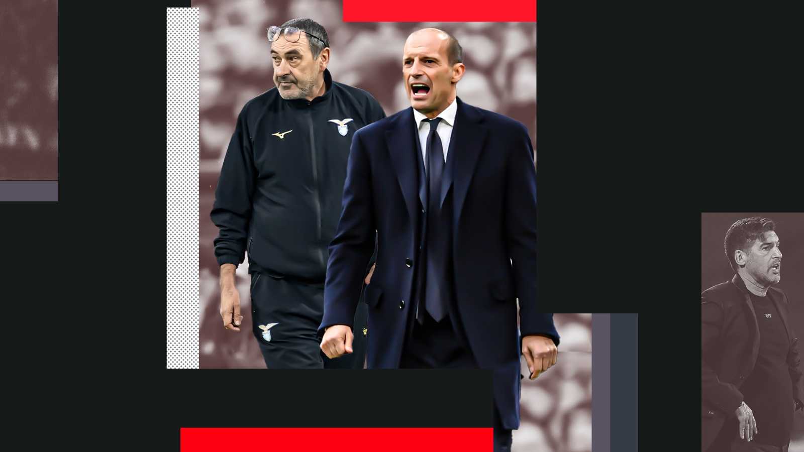 Allegri e Sarri aprono al Milan, Fonseca si gioca tutto