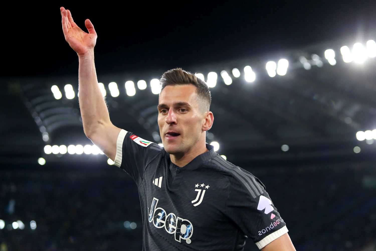 Infortunio Milik, quante e quali partite salta con la Juventus