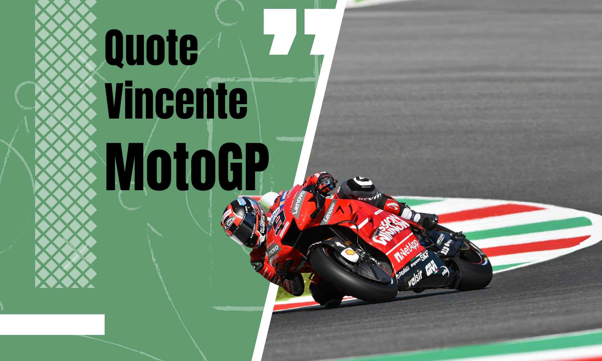 Quote vincente MotoGP, le scommesse sui favoriti del MotoMondiale