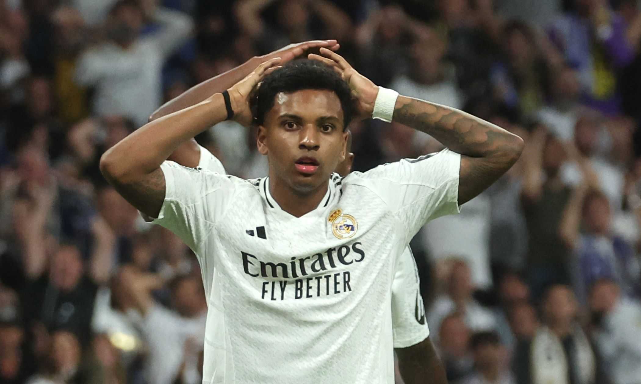 Stop Rodrygo, c'è lesione: salta Real Madrid-Milan e il Clasico