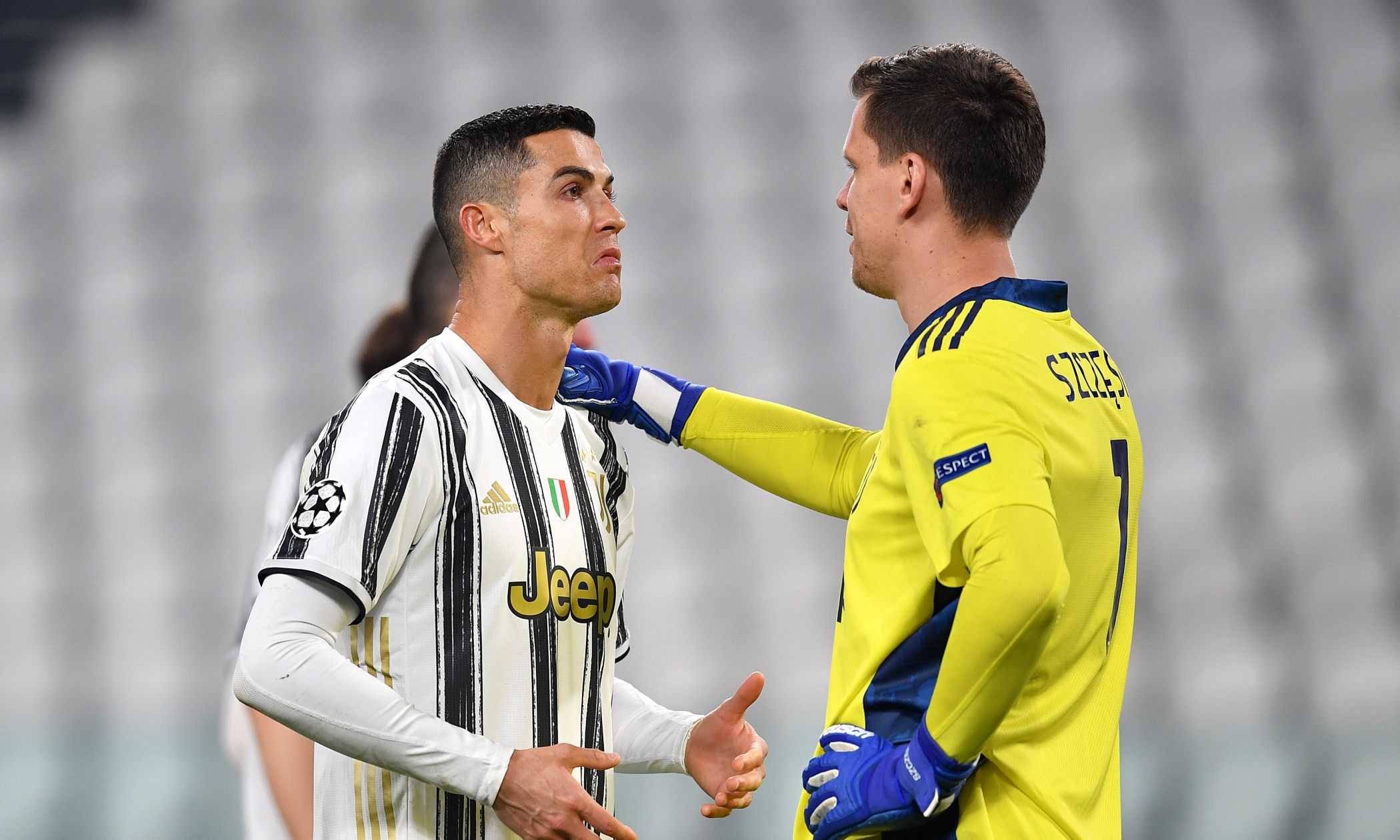 Cristiano Ronaldo a Szczesny: "Ti sei dovuto ritirare per andare in un grande club"