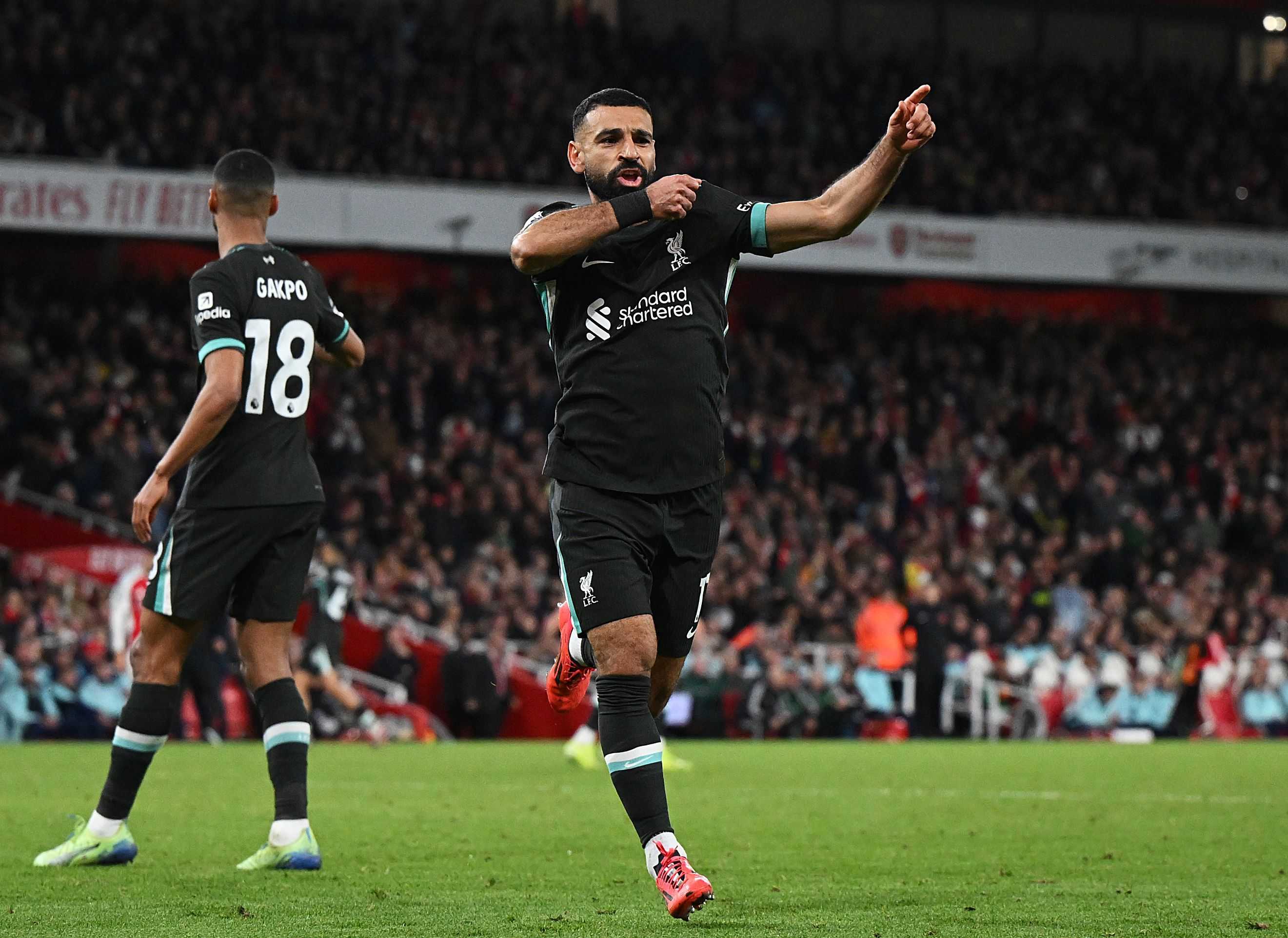 Salah riprende l'Arsenal, il Liverpool pareggia 2-2 a Emirates