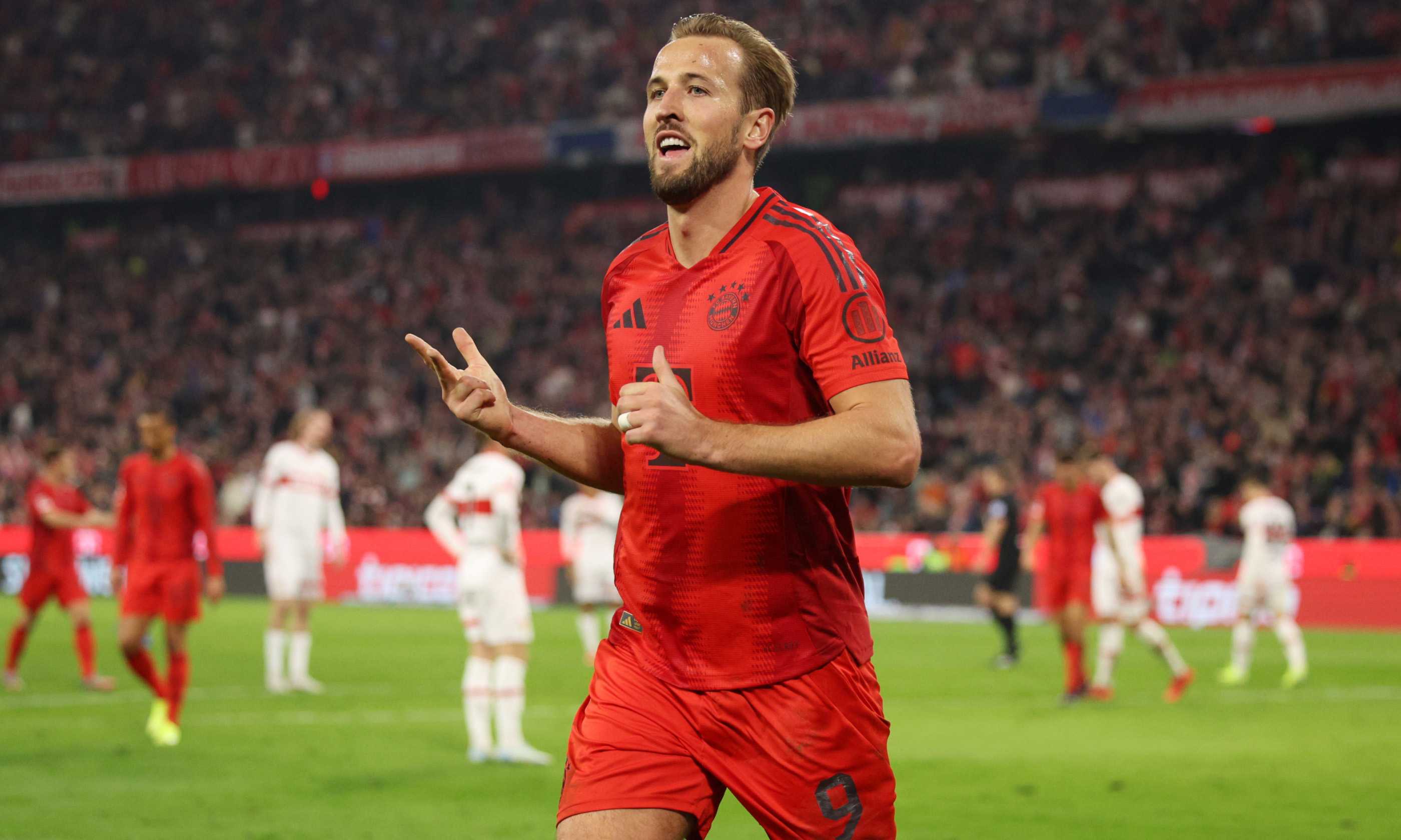 Bayern-Stoccarda 4-0 e Kane ha già fatto 13, Pavlovic ko