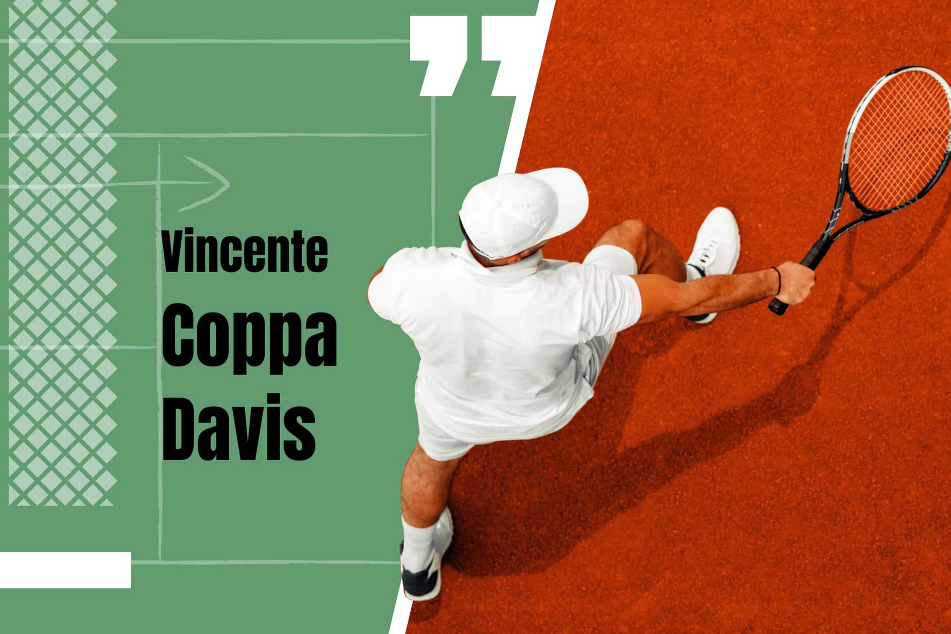 Quote vincente Coppa Davis 2024: Italia in pole