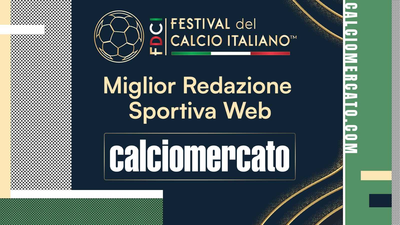 Gran Galà del Calcio: a Calciomercato.com il premio di Miglior Redazione Sportiva Web