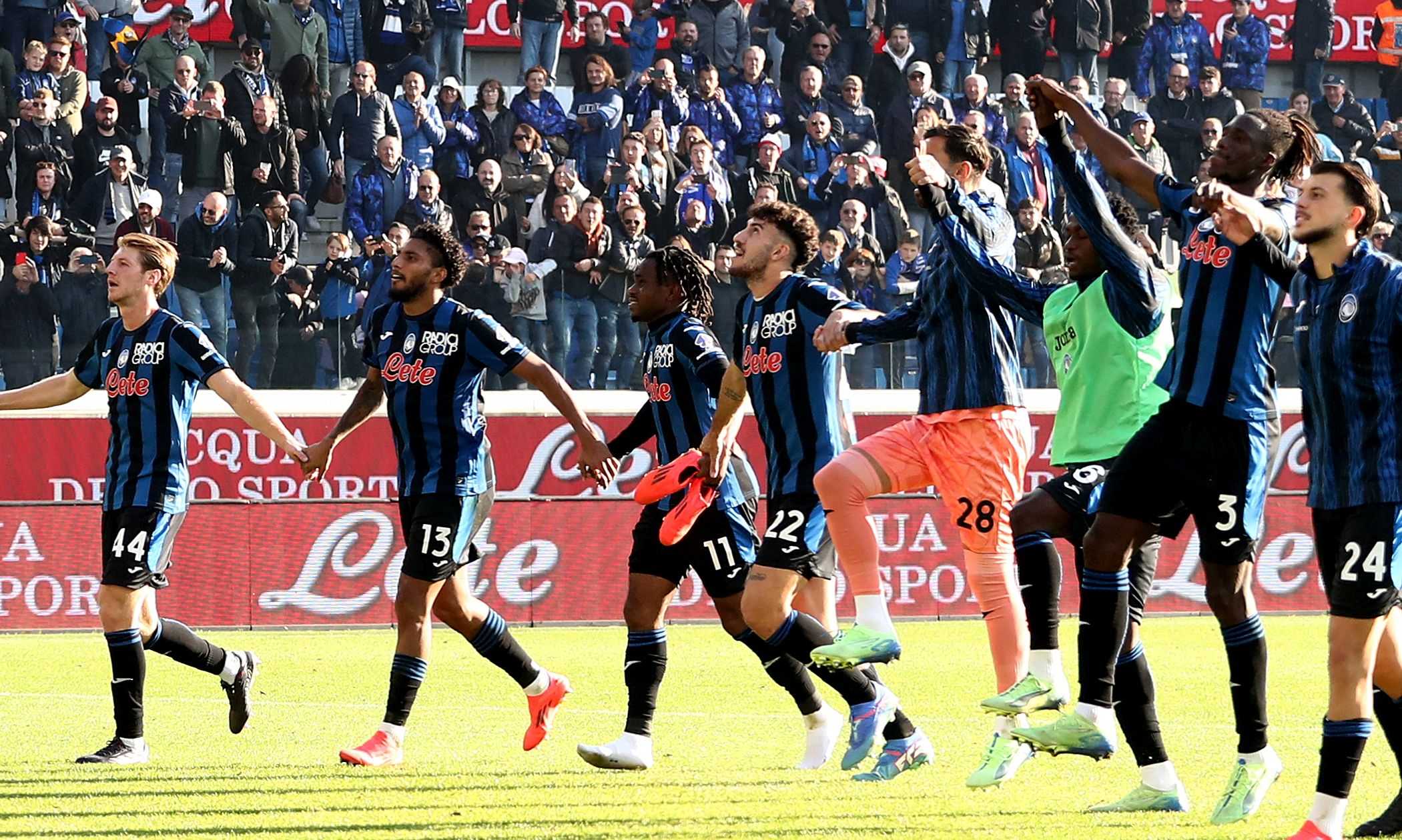 L'Atalanta non si ferma più: 2-1 all'Udinese, sesta vittoria di fila