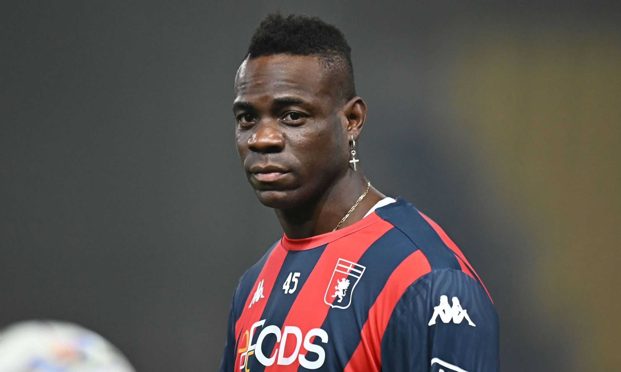 Genoa, Vieira: "Balotelli è influenzato: con l'Empoli non ci sarà"