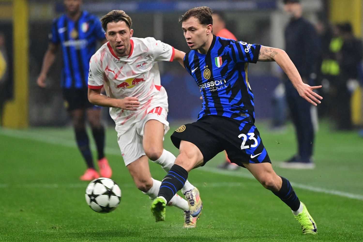 Inter-Lipsia 0-0 LIVE: Dimarco sfiora il gol. Gulacsi protagonista