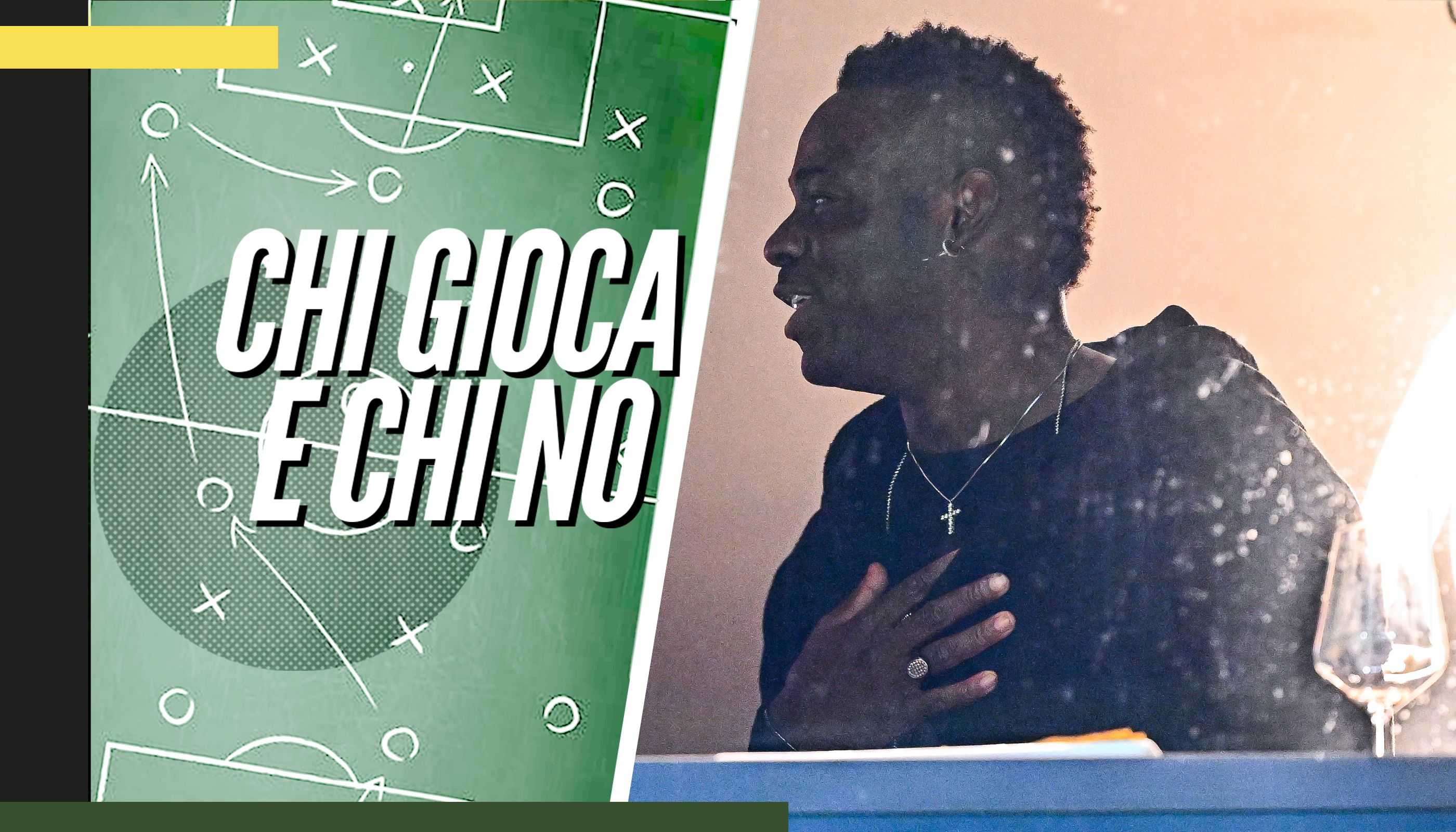 Chi gioca, chi no: Fazzini, Belotti, Man, Balotelli, Zaccagni, Luvumbo