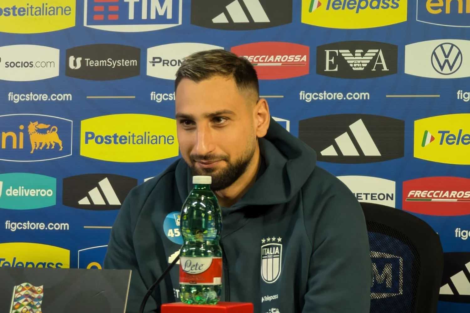 Donnarumma: "Rivedo lo spirito dell'Europeo, prima eravamo divisi. San Siro? Quando vesti l'Azzurro è diverso"