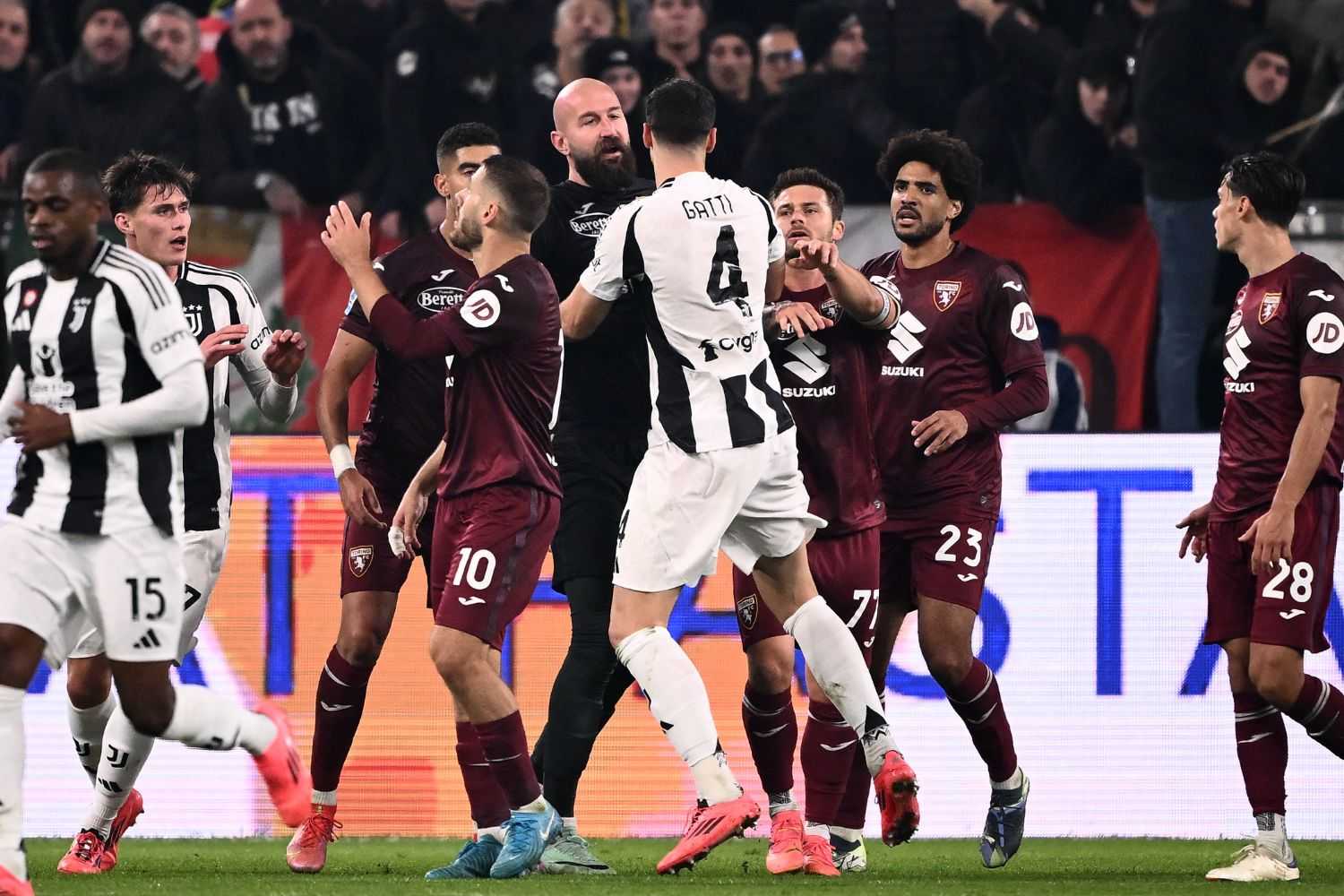 Juventus-Torino, la MOVIOLA: gol annullato a Weah, quasi rissa tra Gatti e Milinkovic-Savic