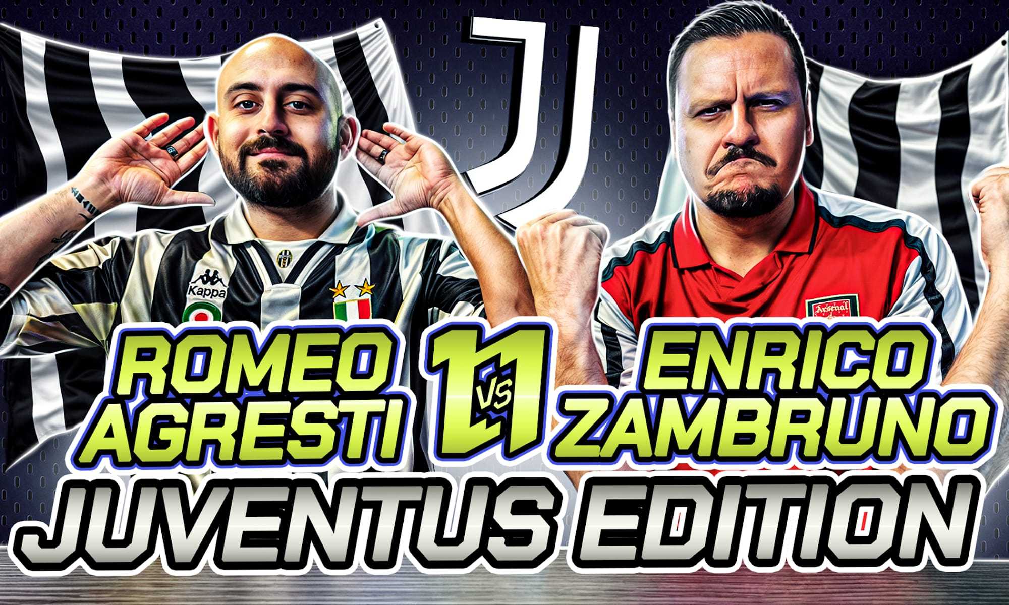 1vs1 Juventus edition: la sfida totale tra Romeo Agresti ed Enrico Zambruno