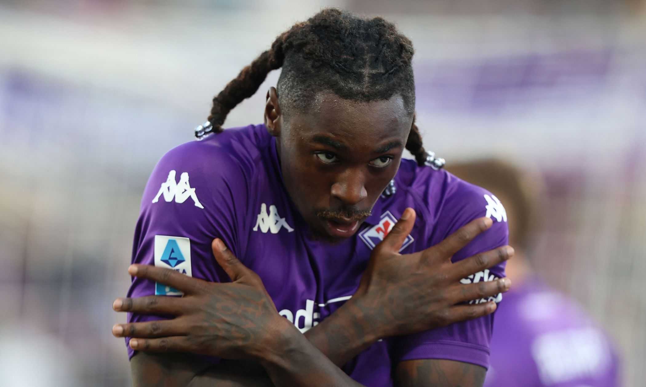 Fiorentina, Kean dedica i gol con il Verona a Ikoné: cos'è successo