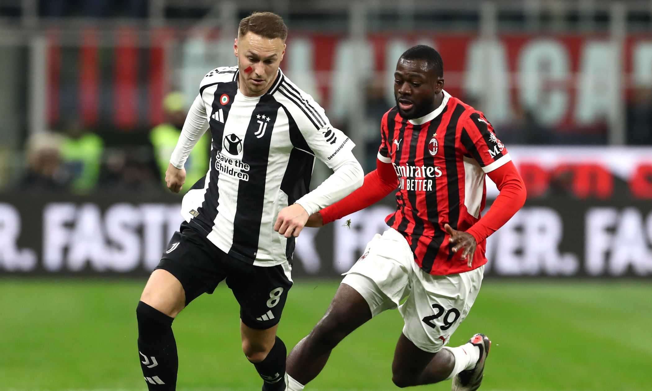 Milan-Juventus LIVE 0-0: occasioni per Koopmeiners e Yildiz