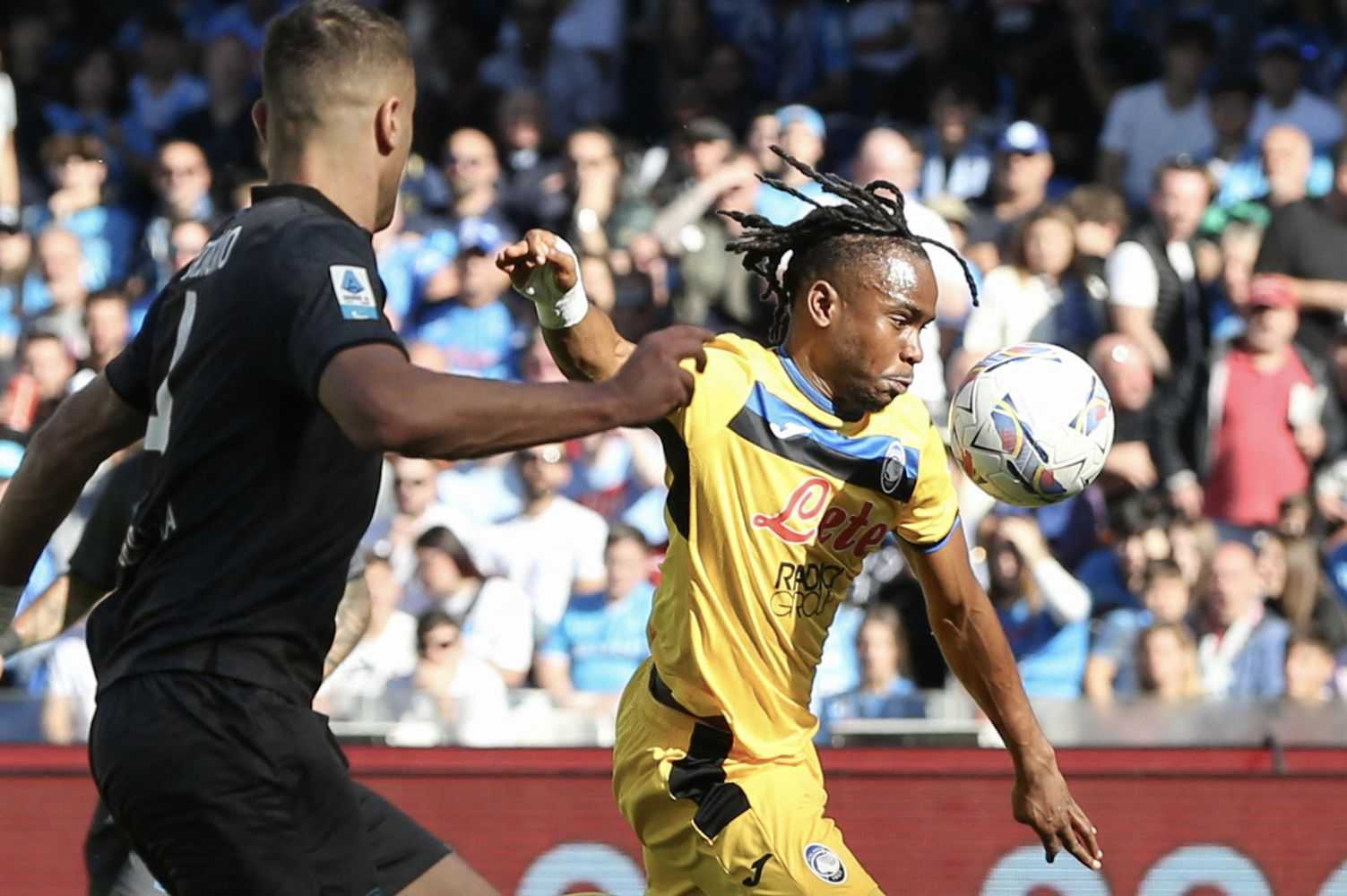 Napoli-Atalanta LIVE 0-2: doppietta di Lookman