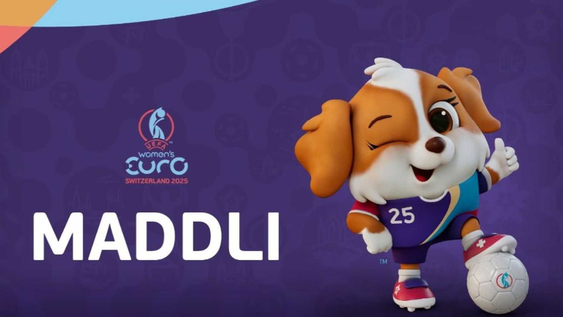 Alla scoperta di Maddli, il cucciolo di San Bernardo mascotte di UEFA Women's EURO 2025