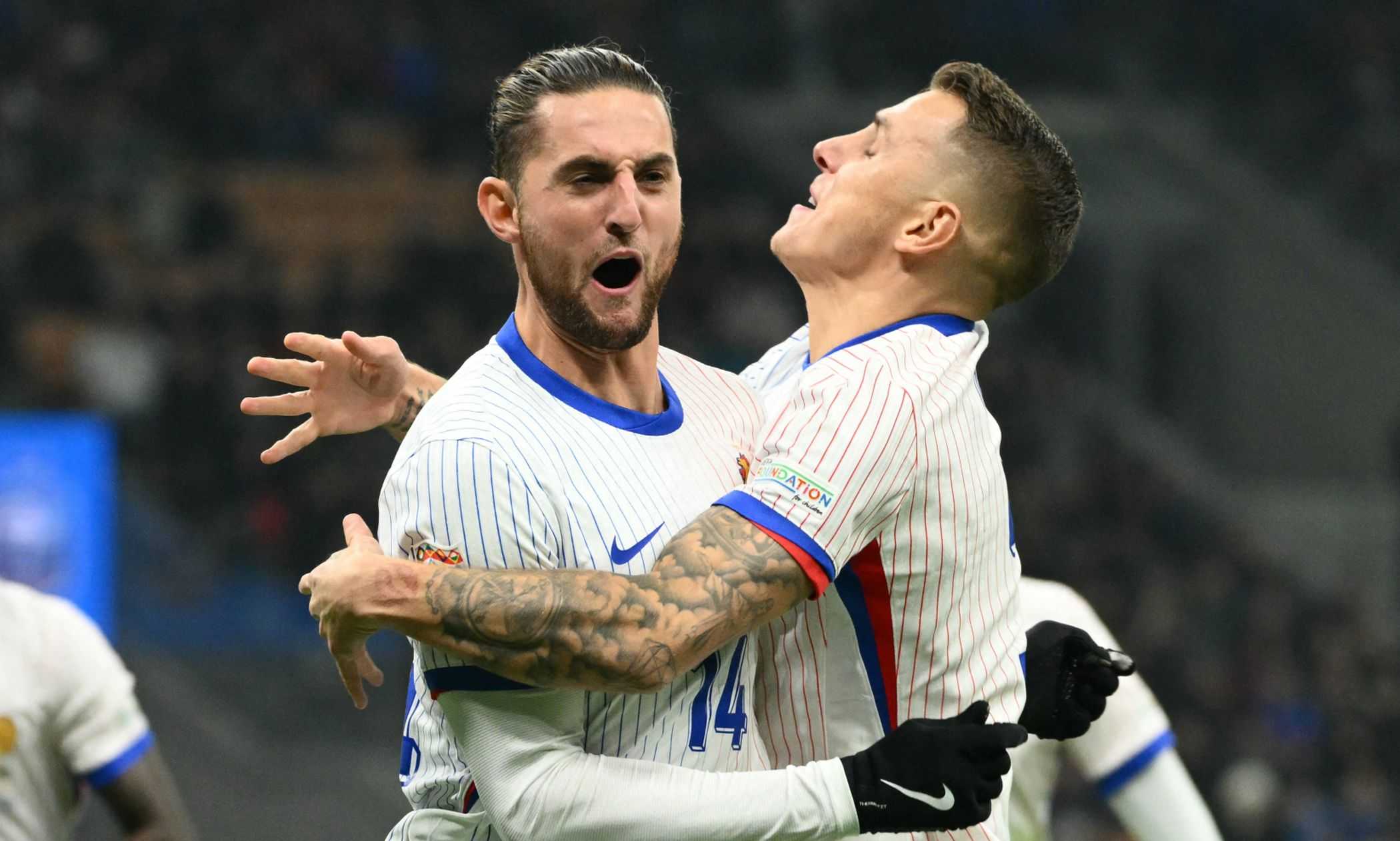 Italia-Francia LIVE 0-1: la sblocca subito Rabiot!