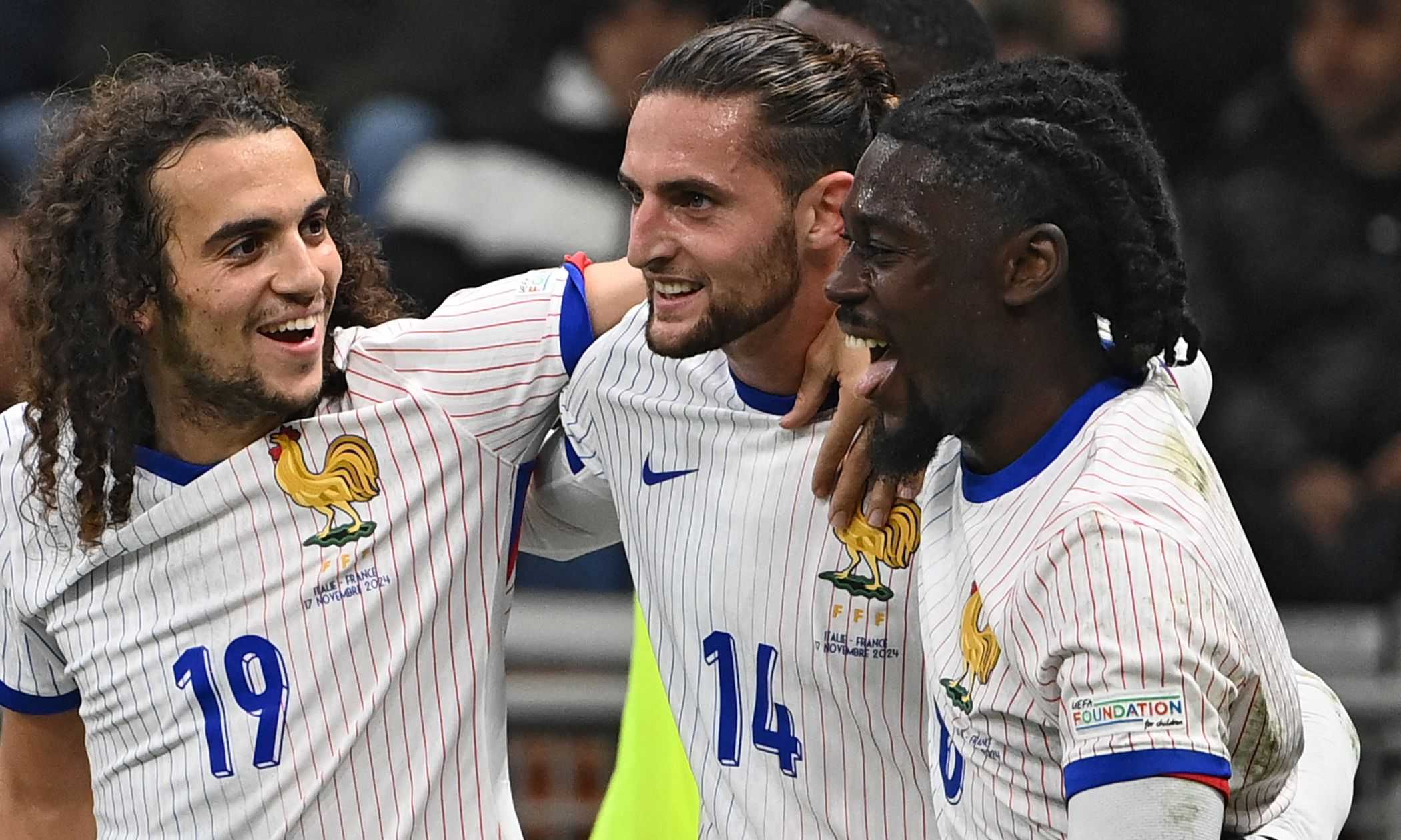 Italia-Francia LIVE 1-3: doppietta Rabiot! Poi Cambiaso vicino al gol. Entra Maldini