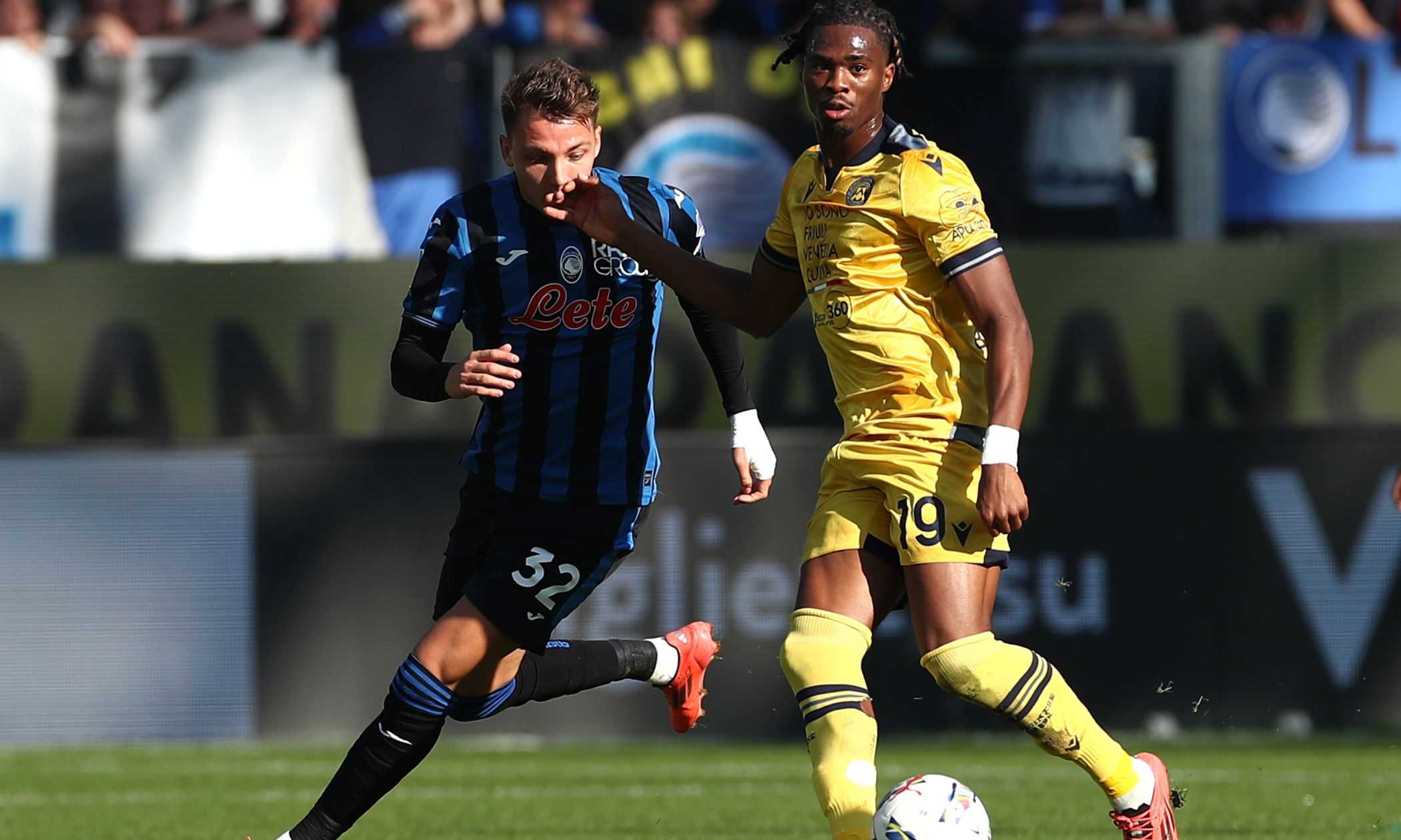 Atalanta-Udinese 2-1: il tabellino