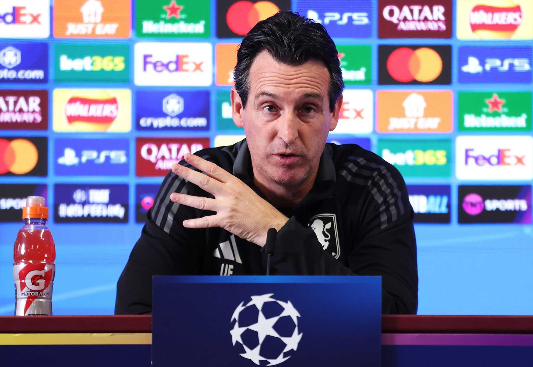 Emery: "La Juventus è come il Real Madrid, domani va bene anche il pareggio"