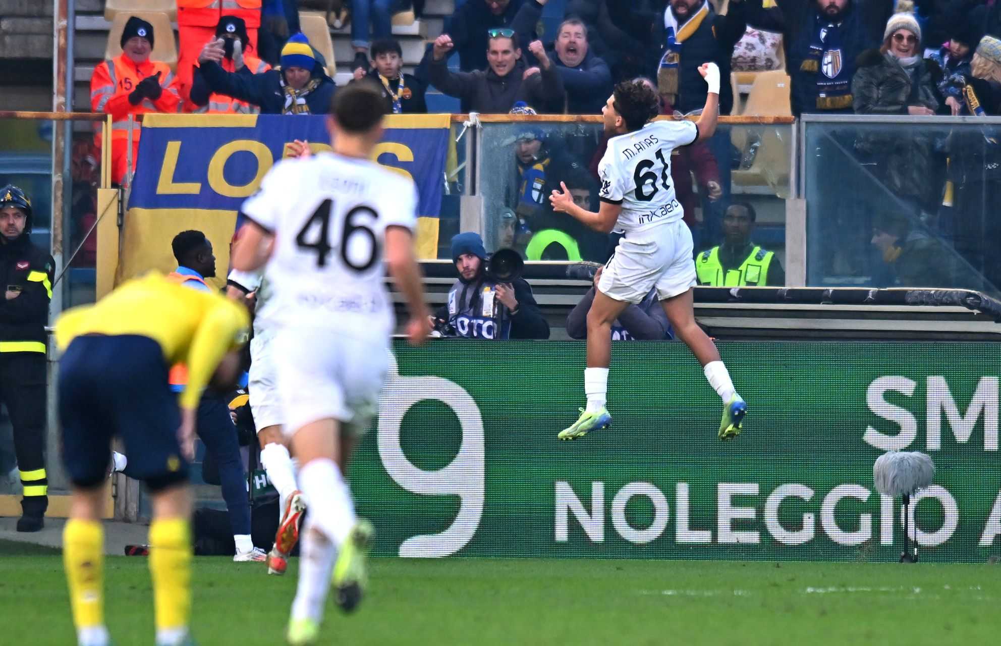 Parma - Lazio, 3-1: il tabellino