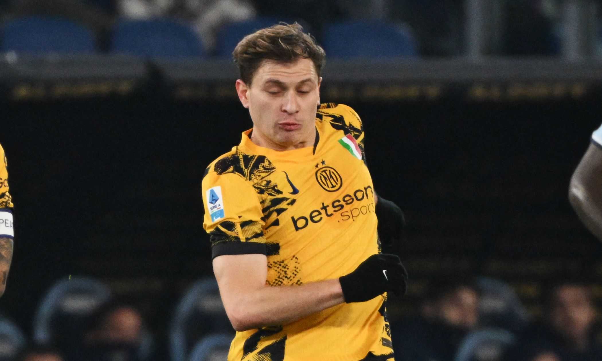 Inter, Barella sostituito per una contrattura all'adduttore destro