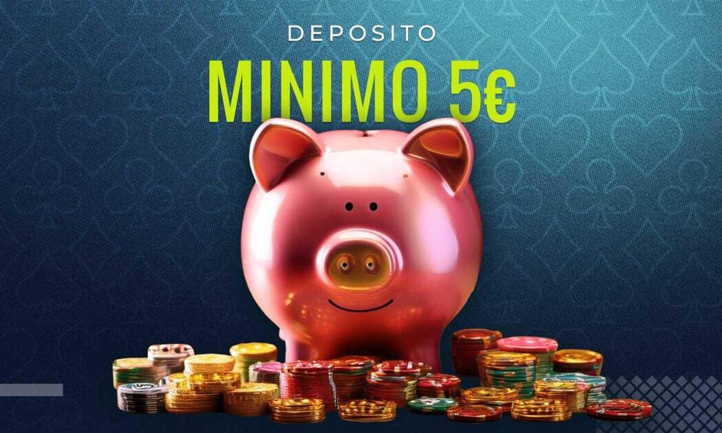 Casinò con deposito minimo 5€ - I migliori di marzo 2025