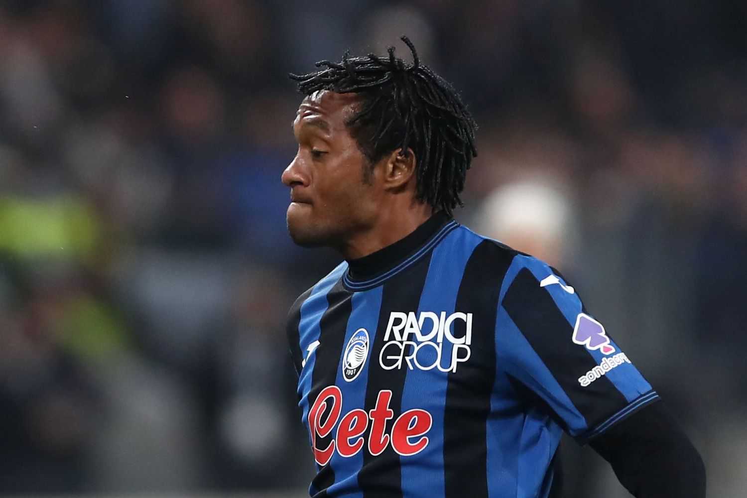 Atalanta, tegola Cuadrado: fuori tre settimane, salta l'Inter