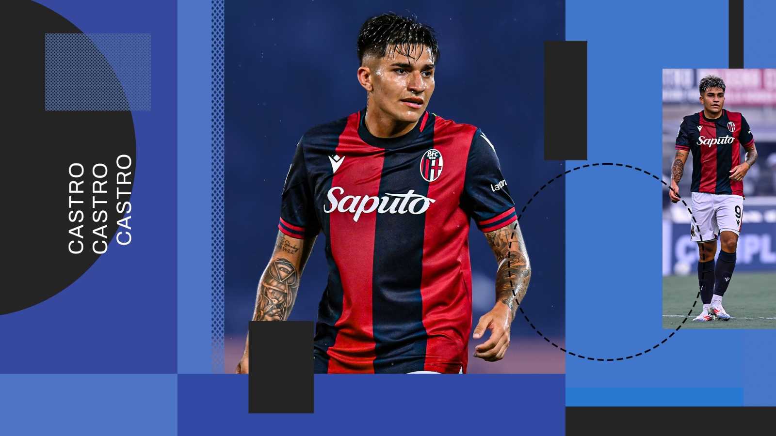 Inter, Castro preferito a Lucca: la richiesta del Bologna