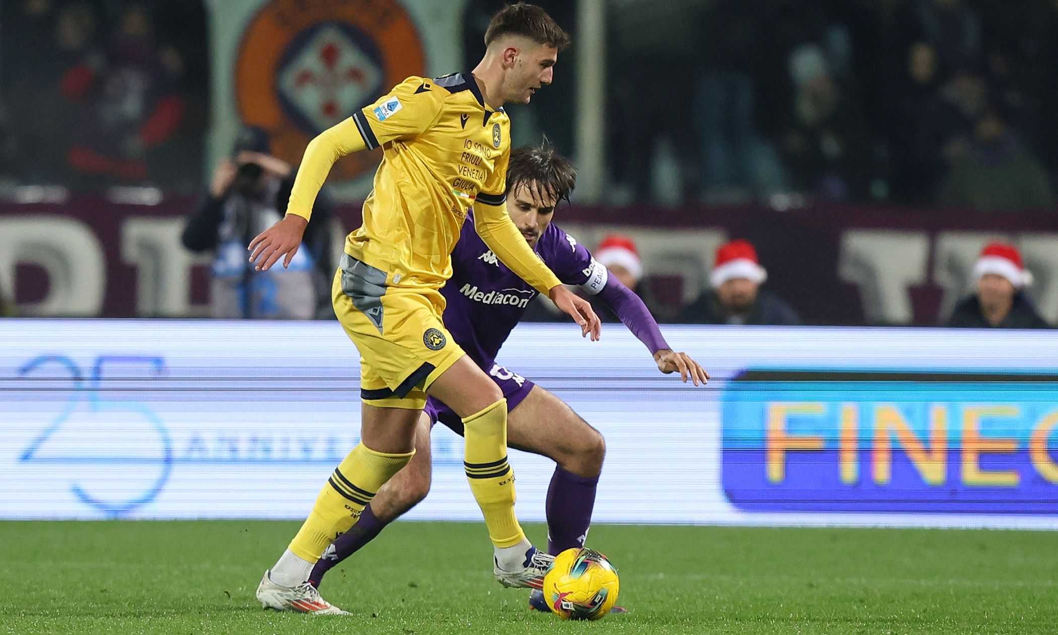 Fiorentina-Udinese 1-1 LIVE: Lucca la pareggia, poi prende palo in rovesciata