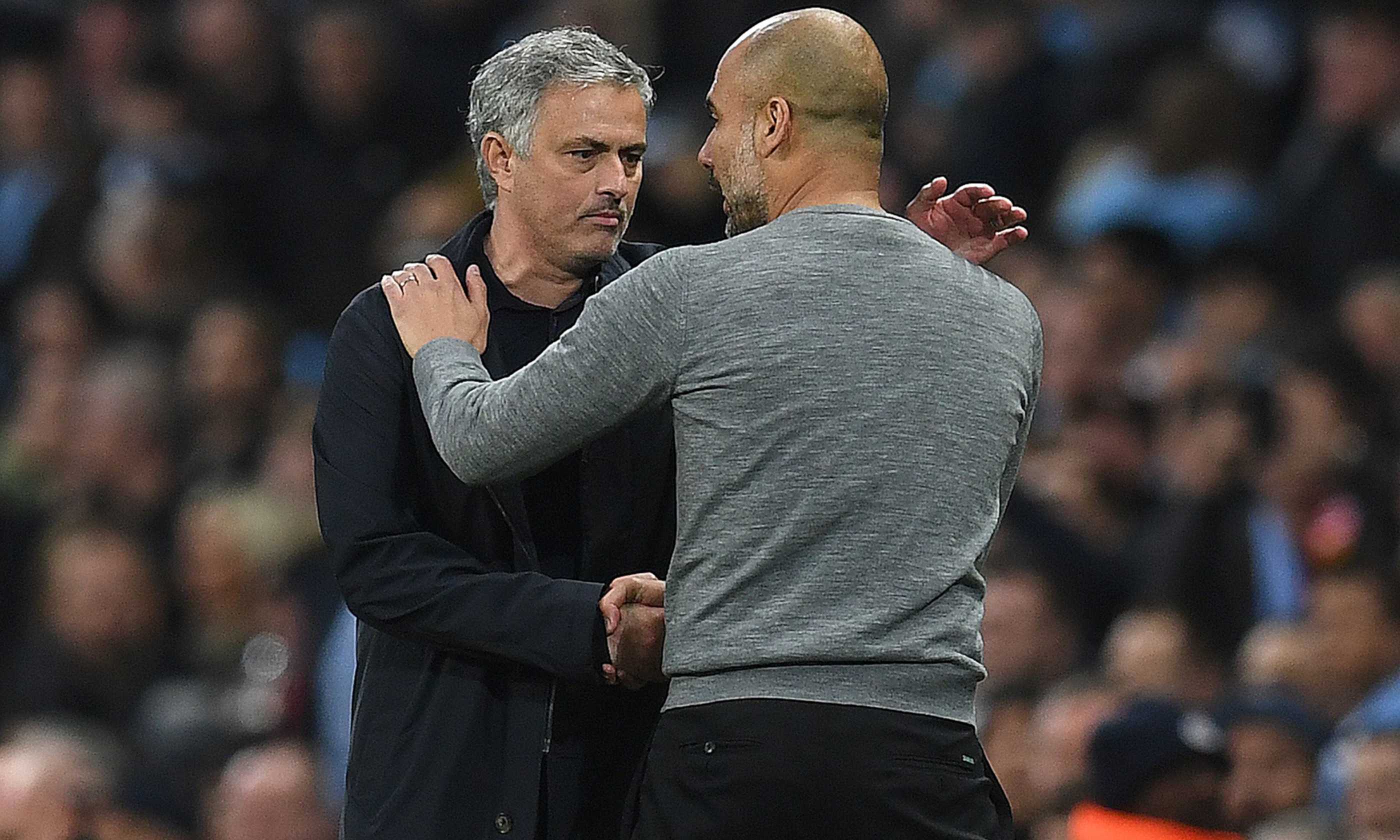 Mourinho: "Guardiola ha il doppio delle mie Premier, ma io ho vinto lealmente senza 150 cause"