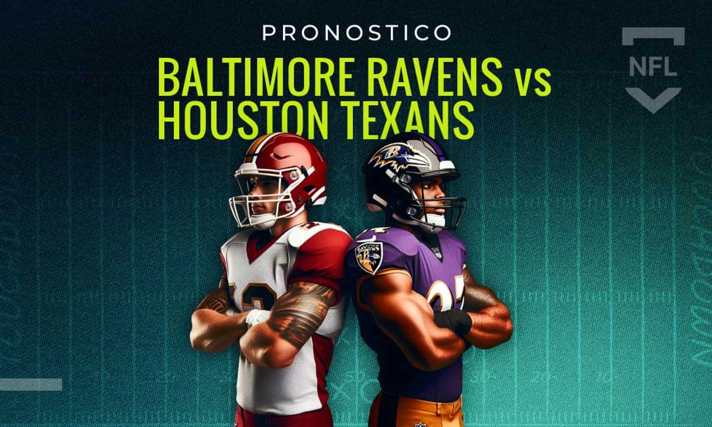 Houston Texans-Baltimore Ravens pronostico e quote, chi vincerà il match NFL?