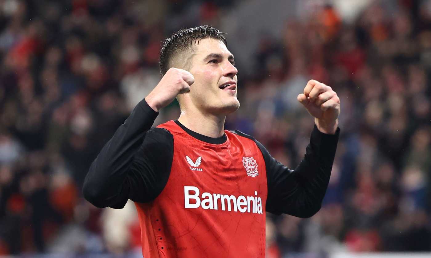 Patrik Schick A Forza Quattro Di Nuovo Uomo Mercato La Juventus Ci Schick.leverkusen.2024.2025.esulta.1400x840