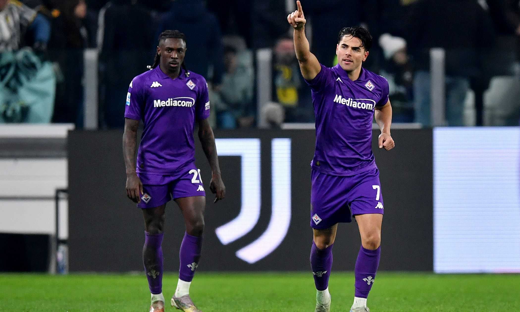 Sottil risponde a Thuram: la Fiorentina riacciuffa la Juventus nel finale, 2-2 all'Allianz Stadium