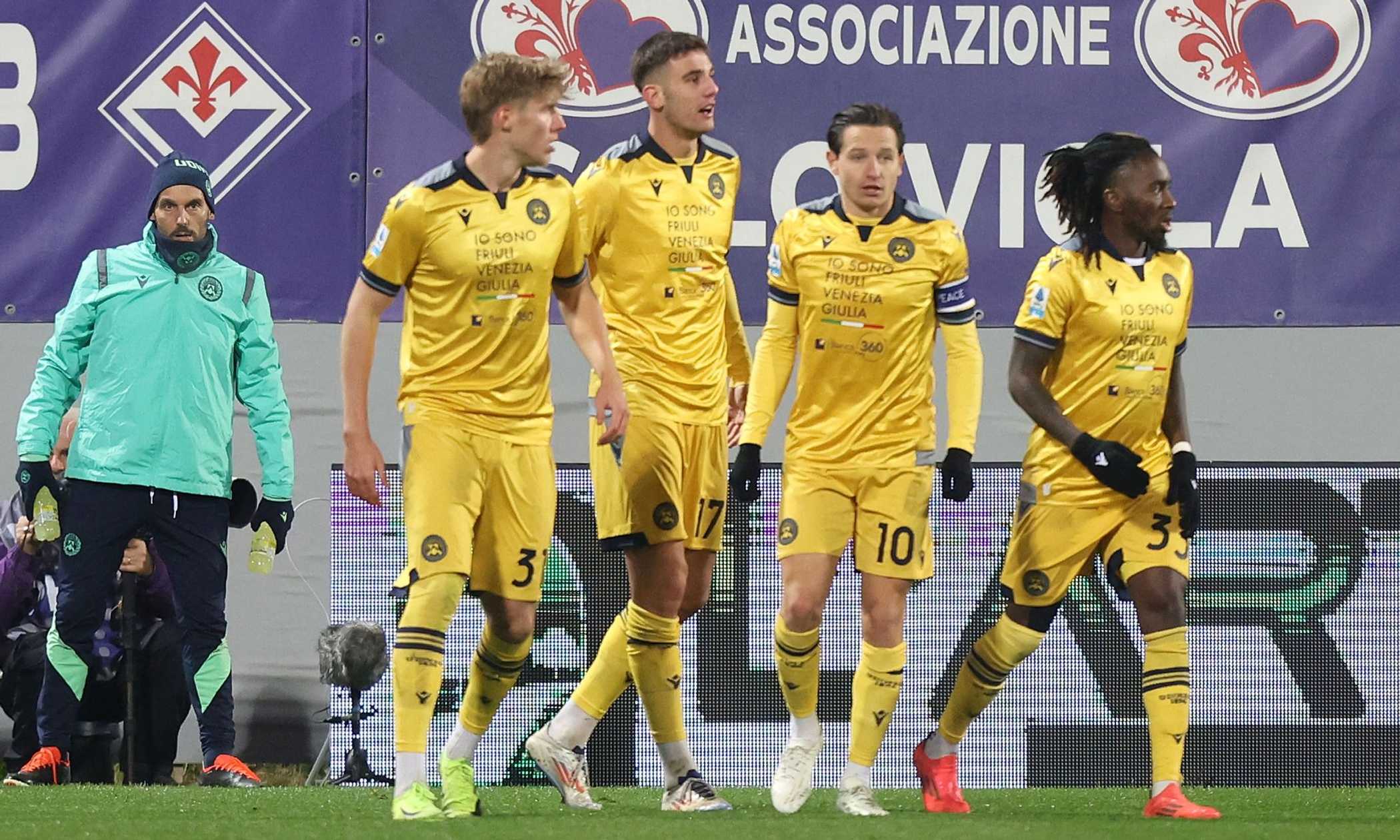 Fiorentina-Udinese 1-2 LIVE: Lucca e Thauvin la ribaltano